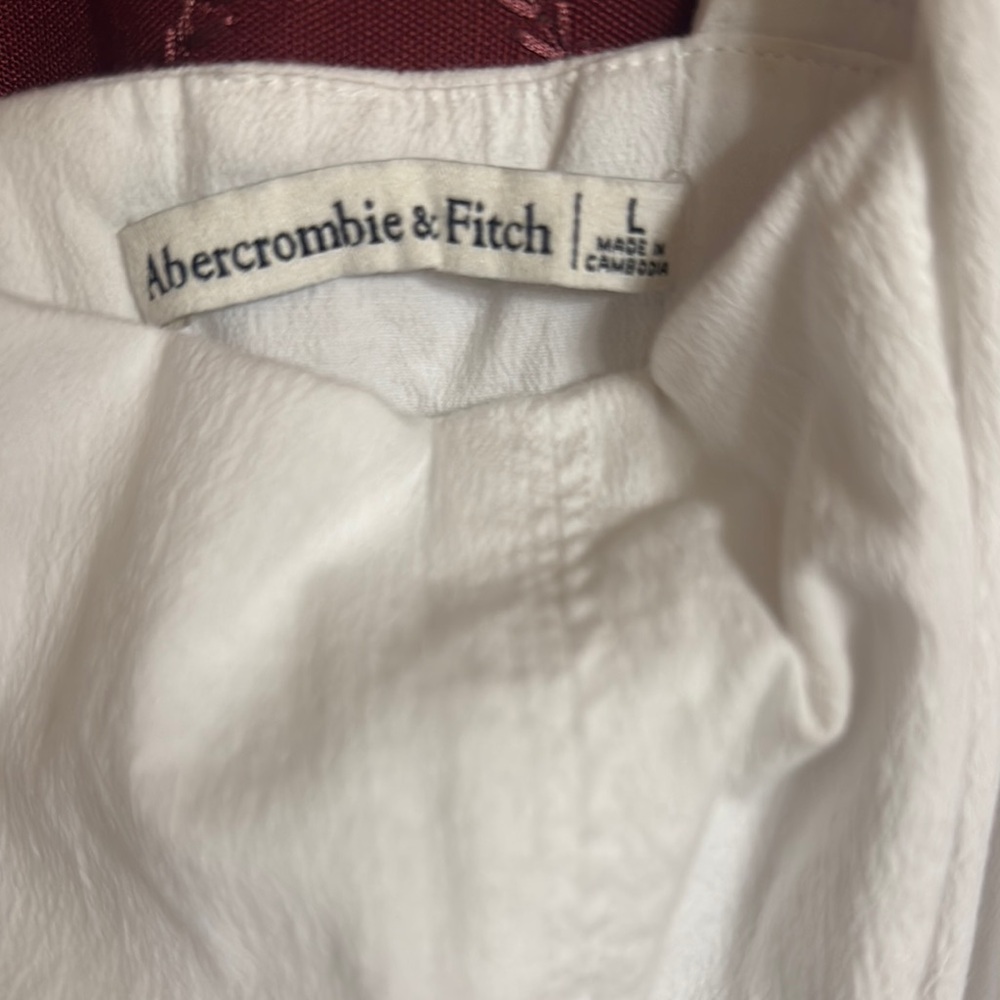 Abercrombie & Fitch White Maxi Dress - Picture 2 of 3